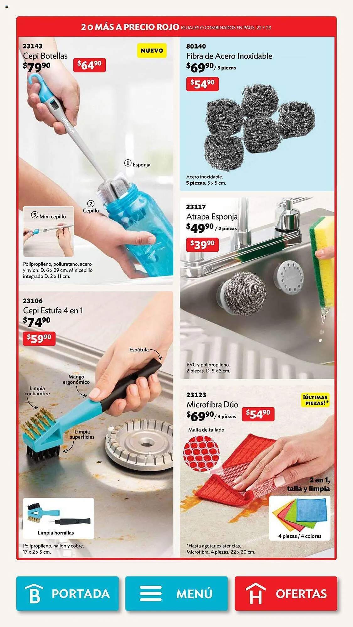 Catálogo de Catálogo BetterWare 2 de octubre al 27 de octubre 2023 - Pagina 22
