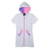 Skysoul, Bata de Toalla Color Blanco para Niña, Varias Tallas