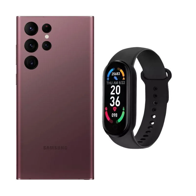 Galaxy S22 Ultra Reacondicionado + Brasalete Genérico