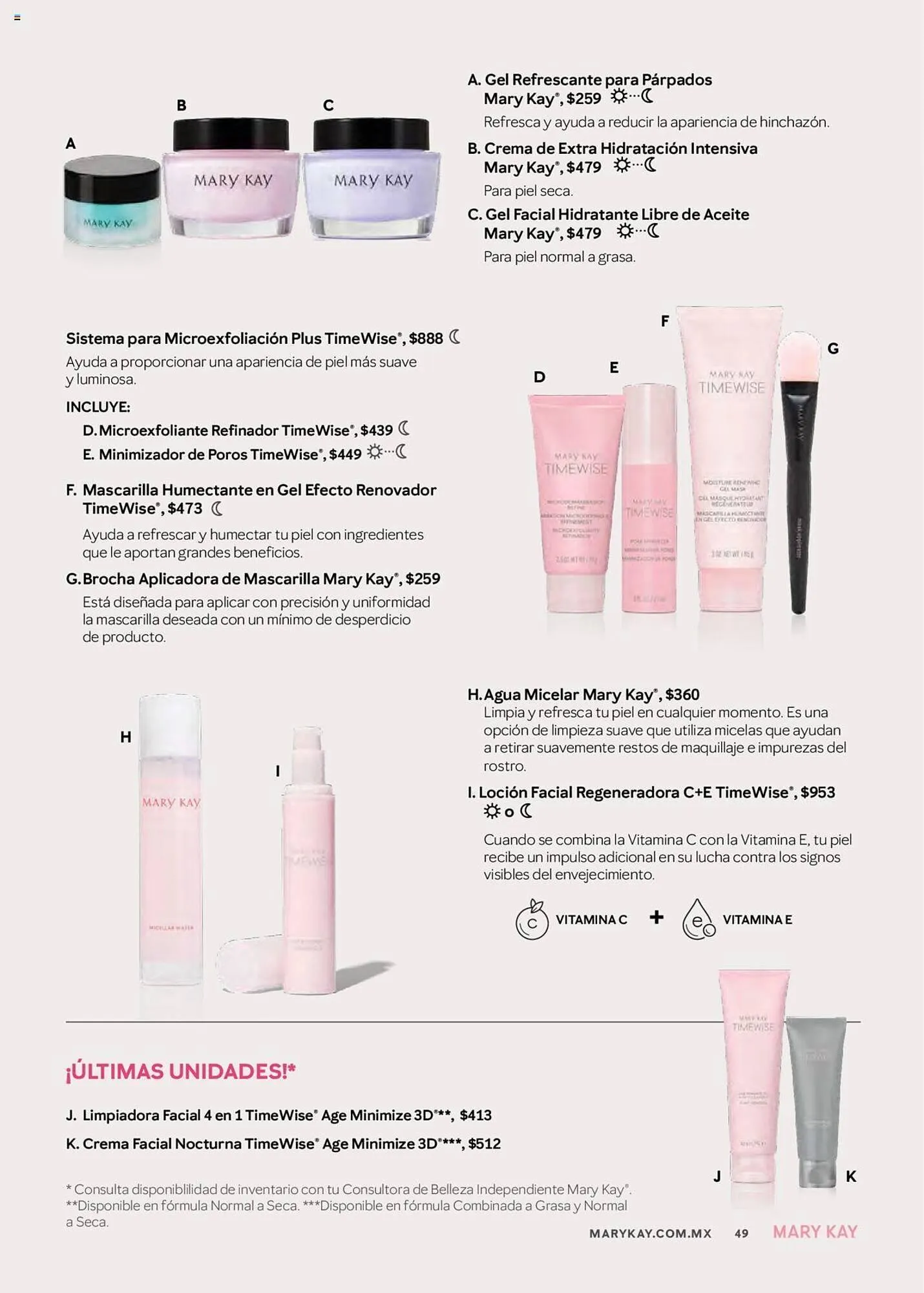 Catálogo de Catálogo Mary Kay 1 de octubre al 31 de octubre 2024 - Pagina 49