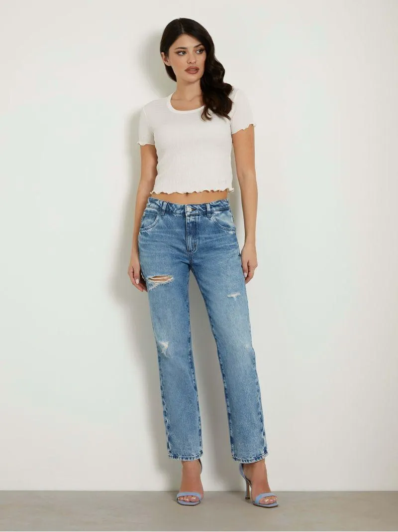 Jeans Mom Guess ECO Celia