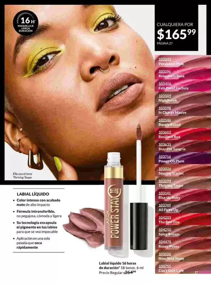 Catálogo de Avon COSMÉTICOS C2 3 de enero al 3 de febrero 2025 - Pagina 27