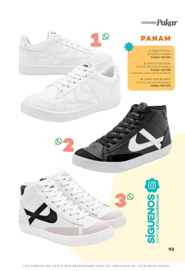 Catálogo de Pakar Casual 31 de enero al 31 de agosto 2025 - Pagina 93
