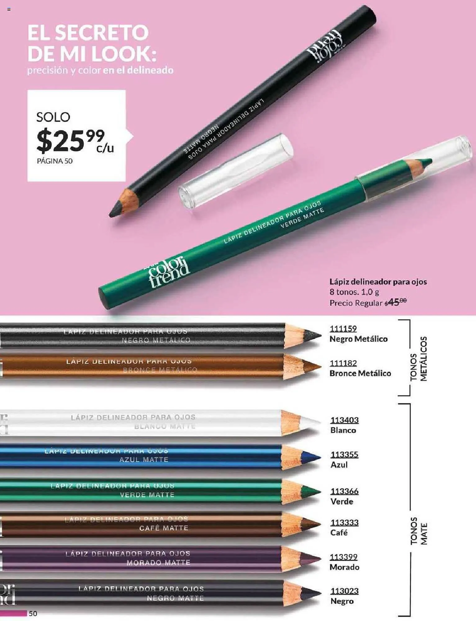 Catálogo de Catálogo Avon 24 de febrero al 4 de abril 2024 - Pagina 50