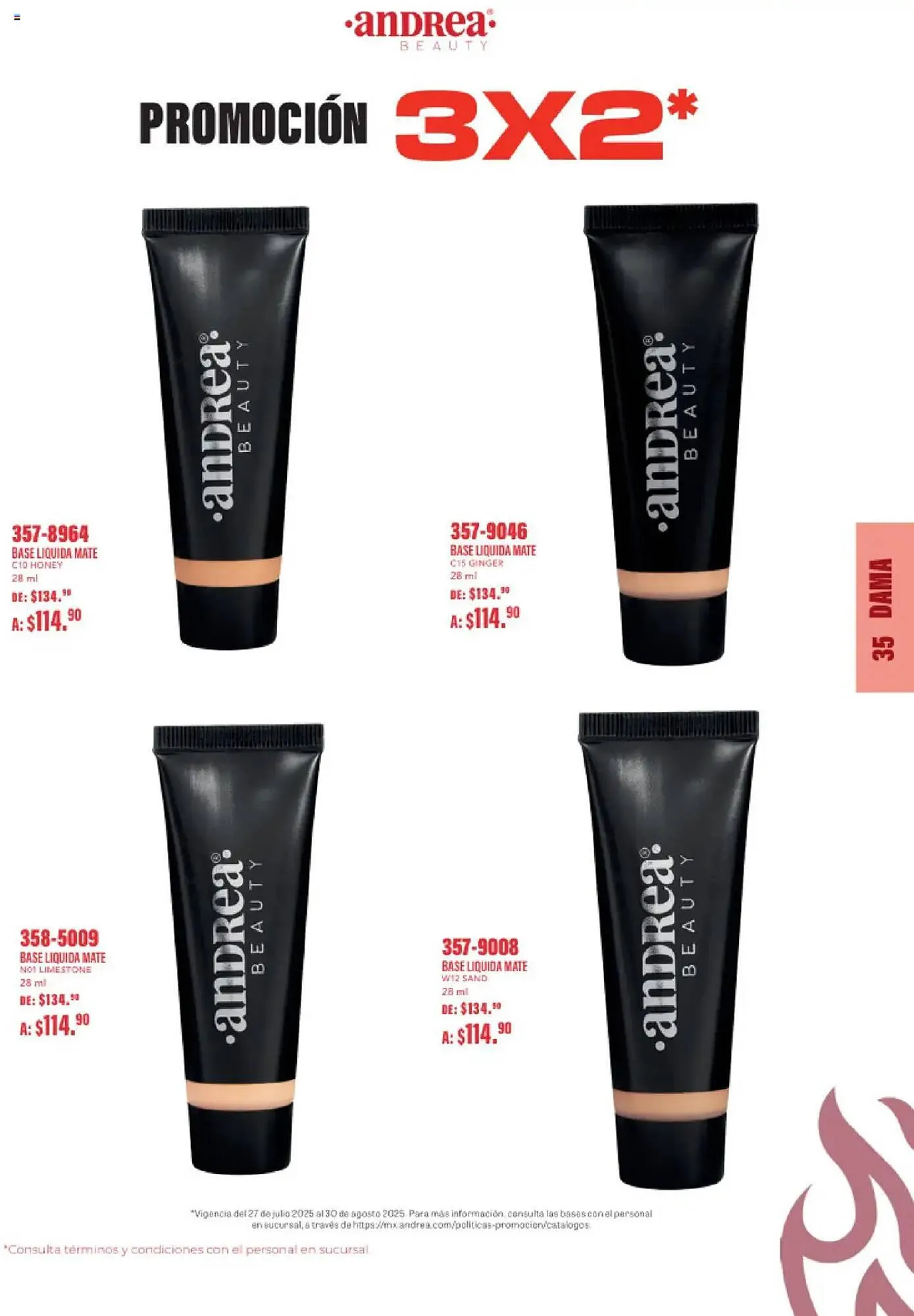 Catálogo de Catálogo Andrea 27 de julio al 30 de julio 2025 - Pagina 35