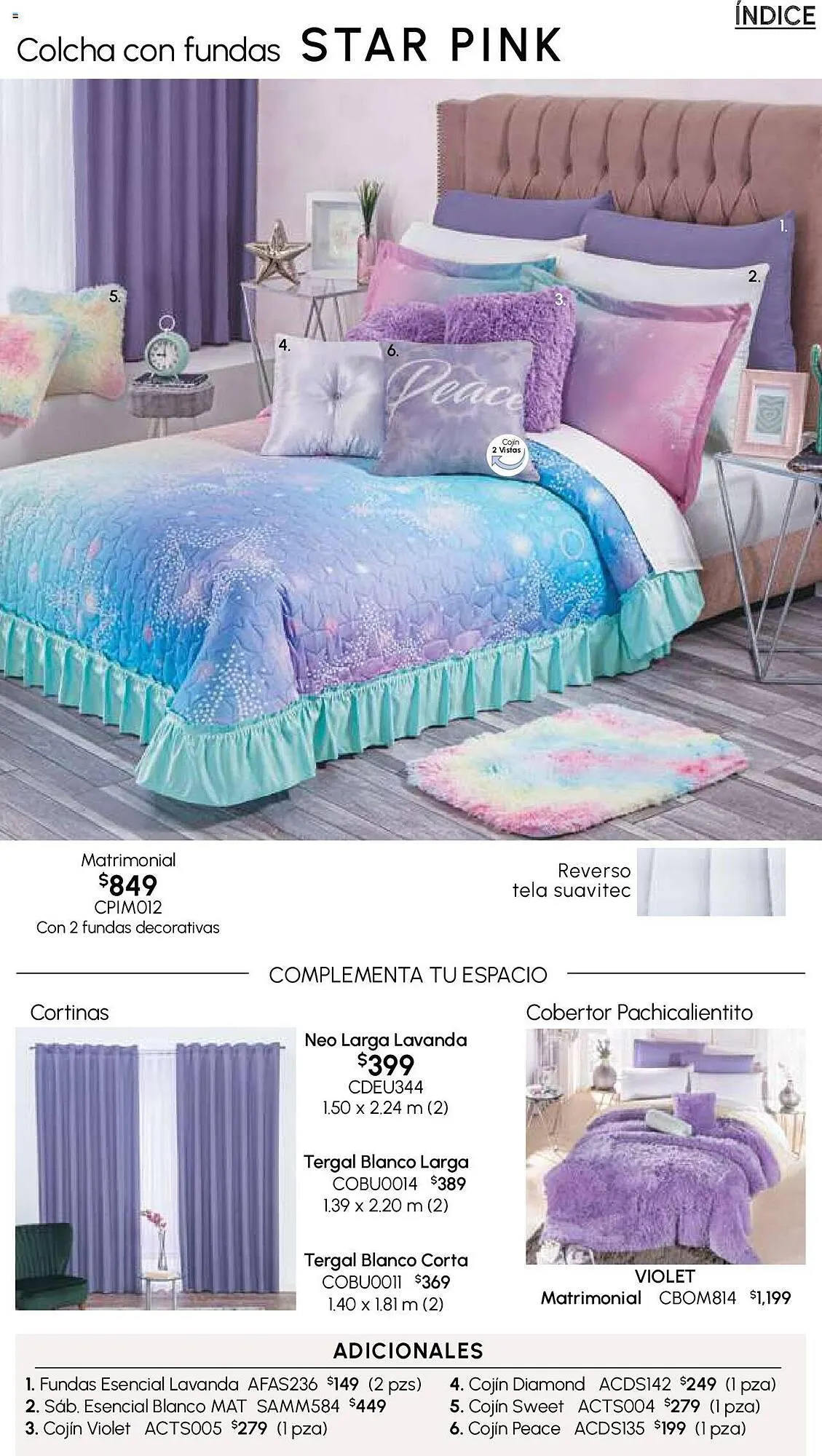 Catálogo de Catálogo Colchas Concord 13 de julio al 20 de julio 2023 - Pagina 41