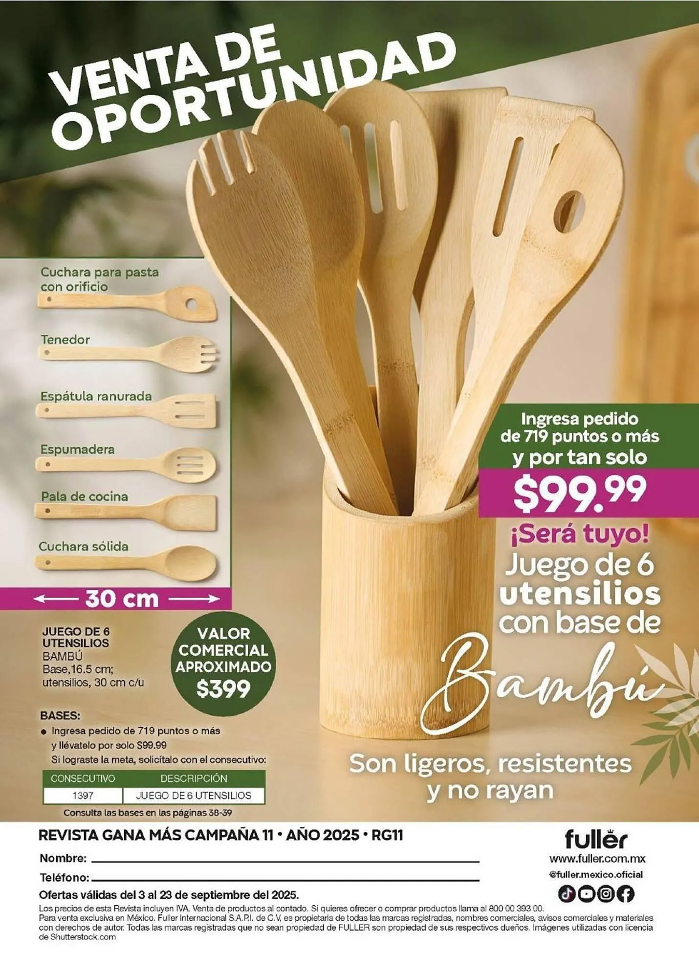 Catálogo de Catálogo Fuller 5 de septiembre al 23 de septiembre 2025 - Pagina 40