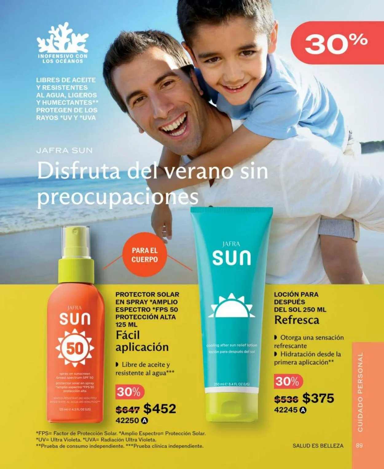 Catálogo de Jafra Oferta actual 15 de junio al 29 de junio 2025 - Pagina 89