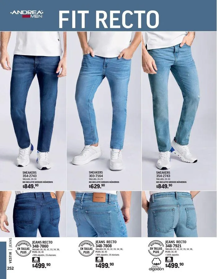 Catálogo de ANDREA - VESTIR CABALLERO 26 de agosto al 25 de enero 2025 - Pagina 68