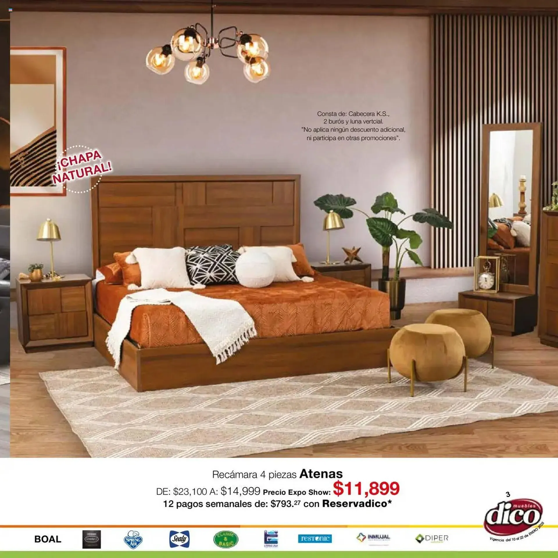 Catálogo de Catálogo Muebles Dico 10 de enero al 22 de enero 2025 - Pagina 3