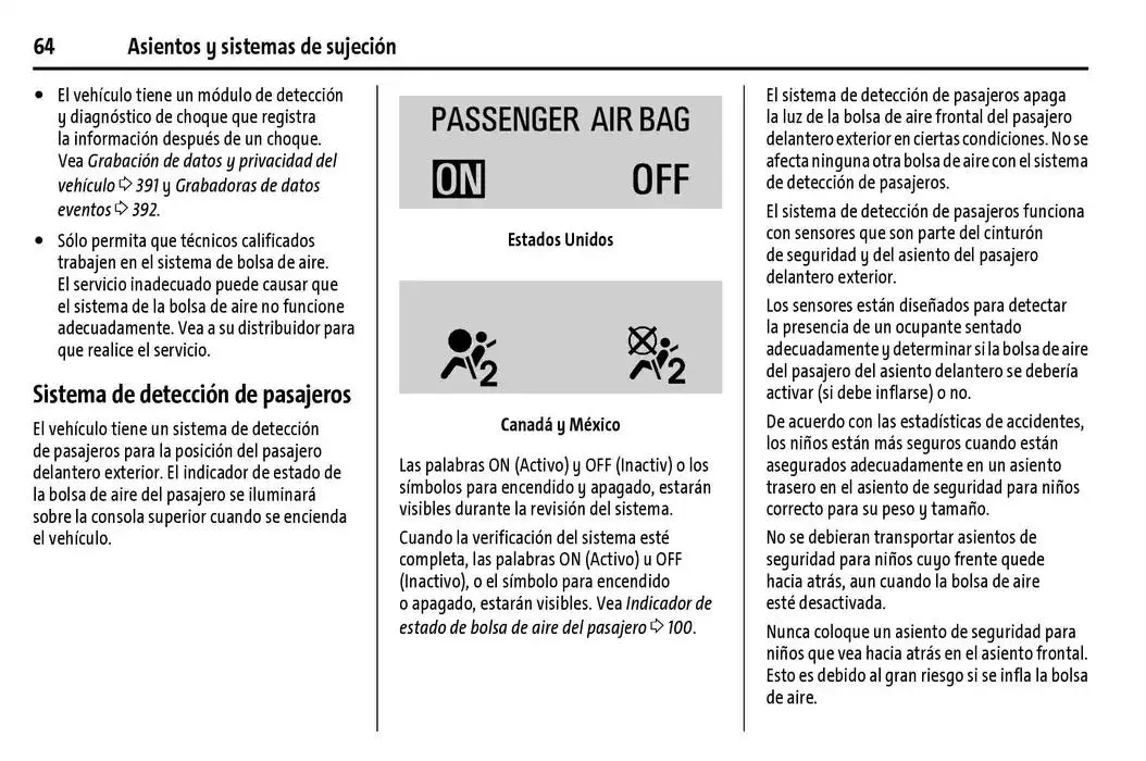 Catálogo de Chevrolet Corvette Stingray Manual del propietario 22 de enero al 31 de diciembre 2025 - Pagina 65
