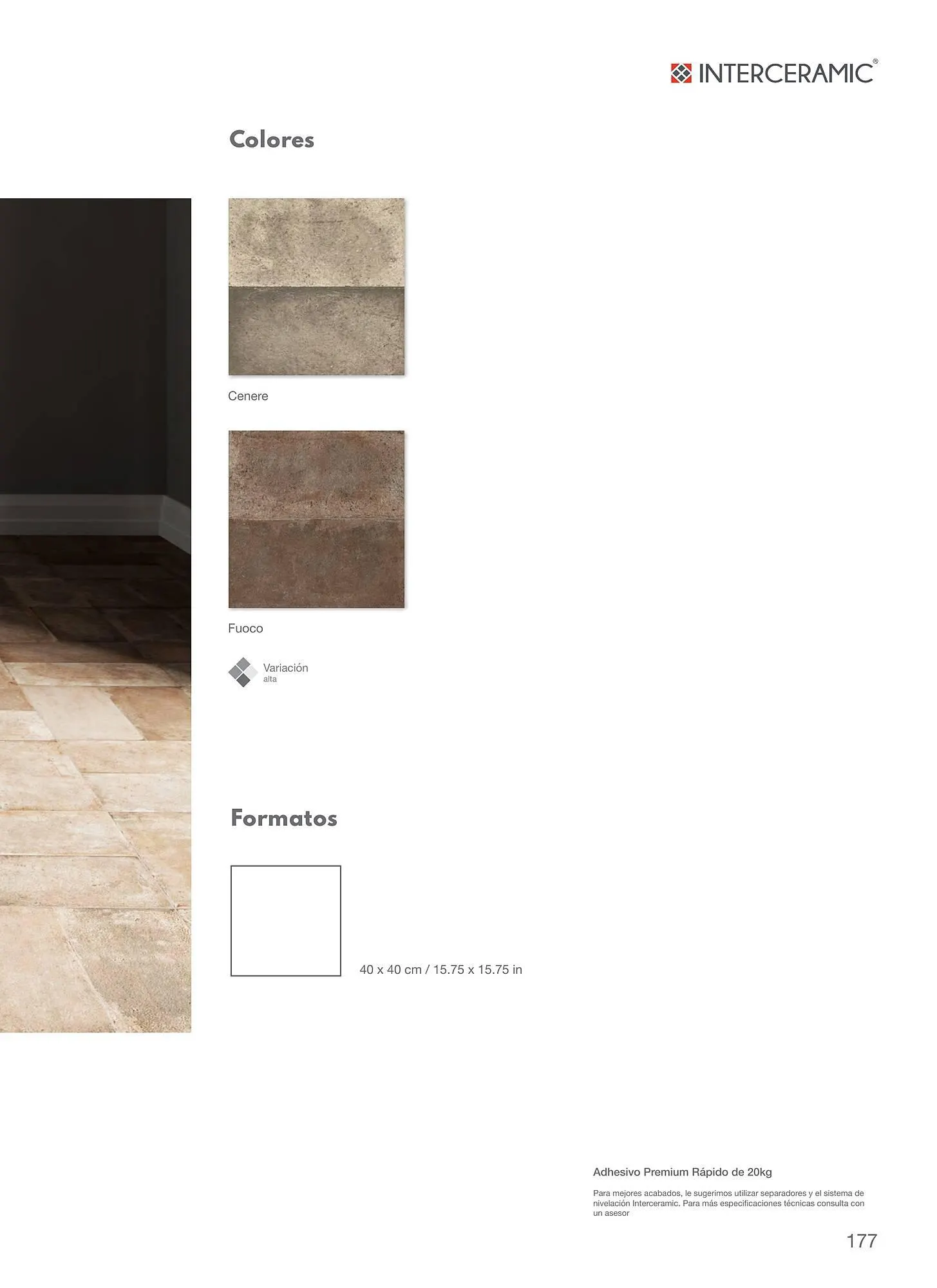 Catálogo de Catálogo Interceramic 12 de marzo al 31 de diciembre 2024 - Pagina 177