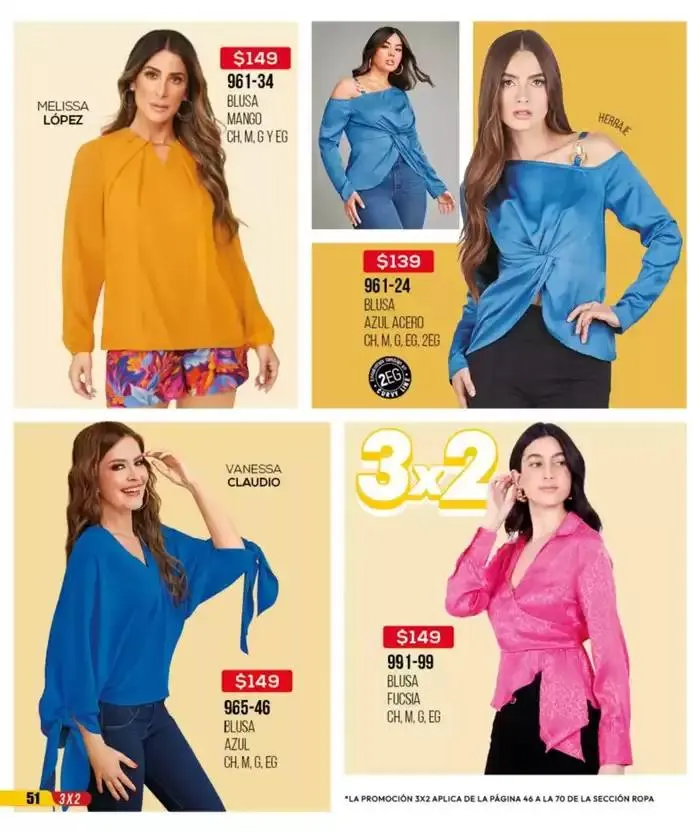 Catálogo de Catálogo Cklass Liquidación Ropa 2025 México 31 de marzo al 31 de agosto 2025 - Pagina 52