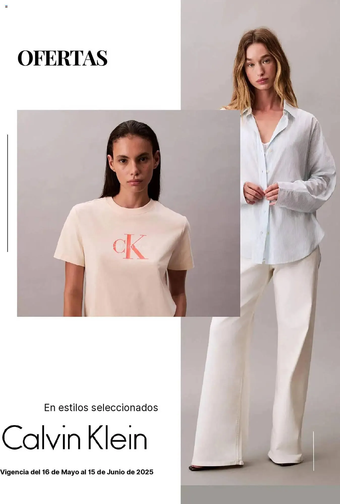 Catálogo de Catálogo Calvin Klein 16 de mayo al 16 de junio 2025 - Pagina 1