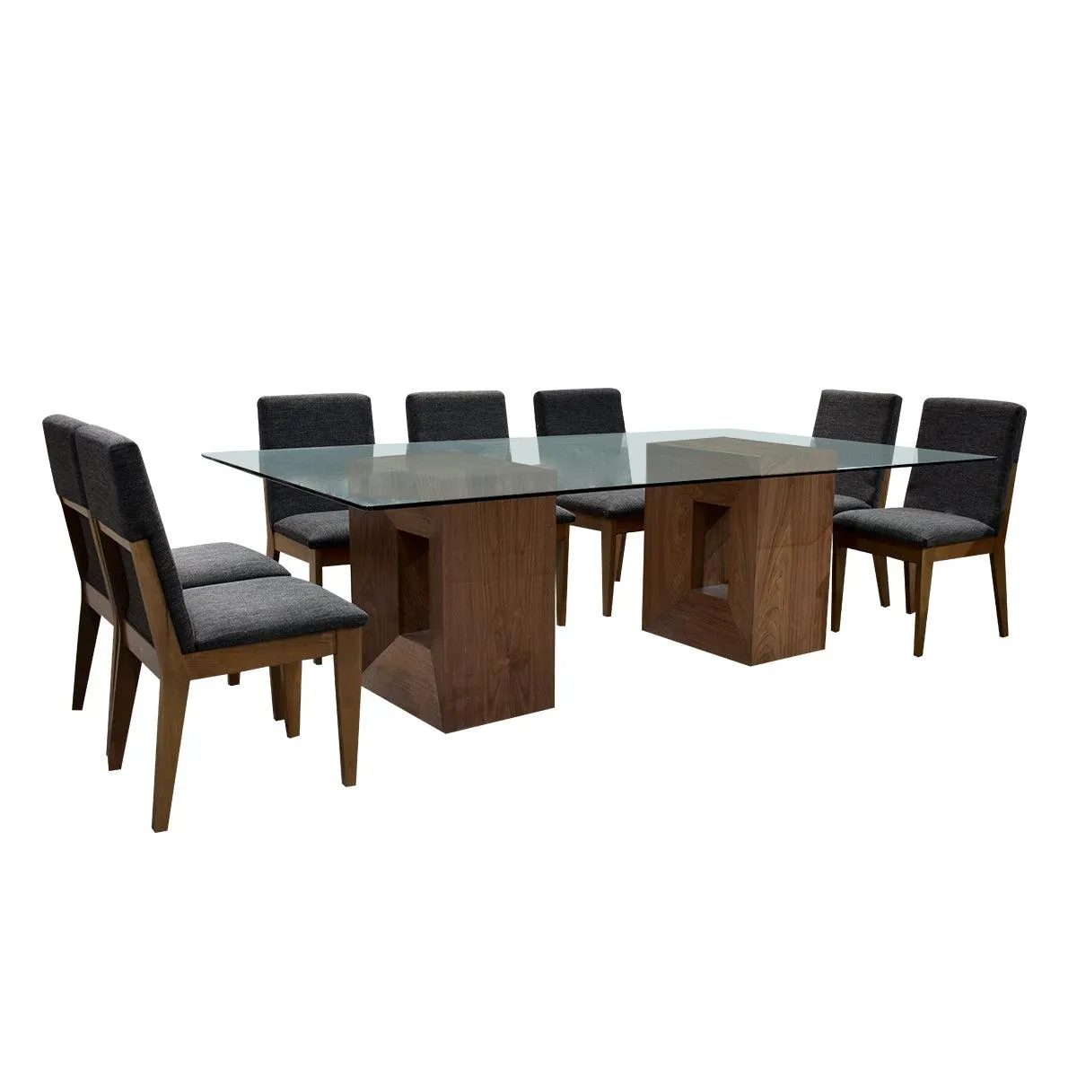 Comedor Quebec - Nogal - 10P