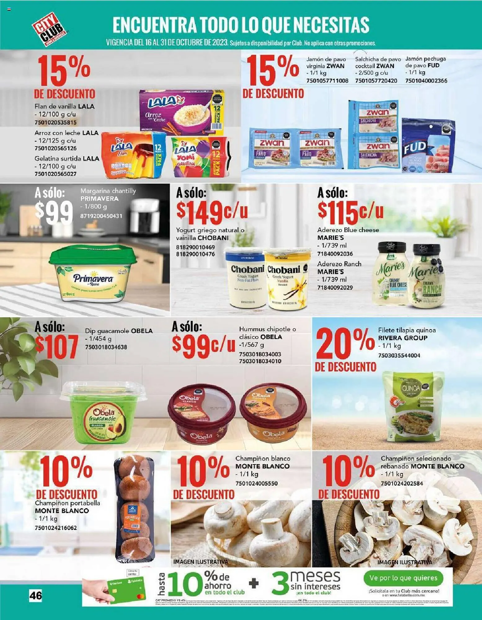 Catálogo de Catálogo City Club 2 de octubre al 31 de octubre 2023 - Pagina 46