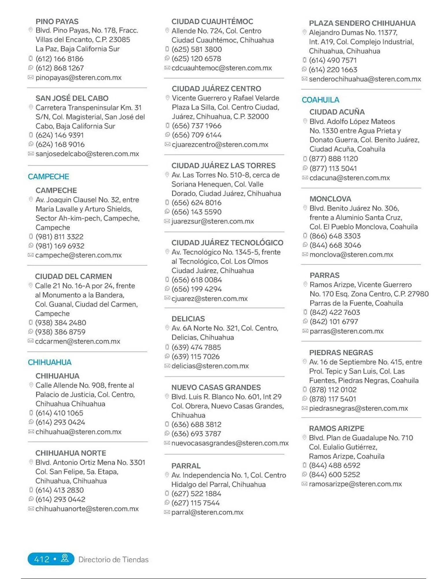 Catálogo de Catálogo Steren 18 de febrero al 31 de diciembre 2025 - Pagina 430