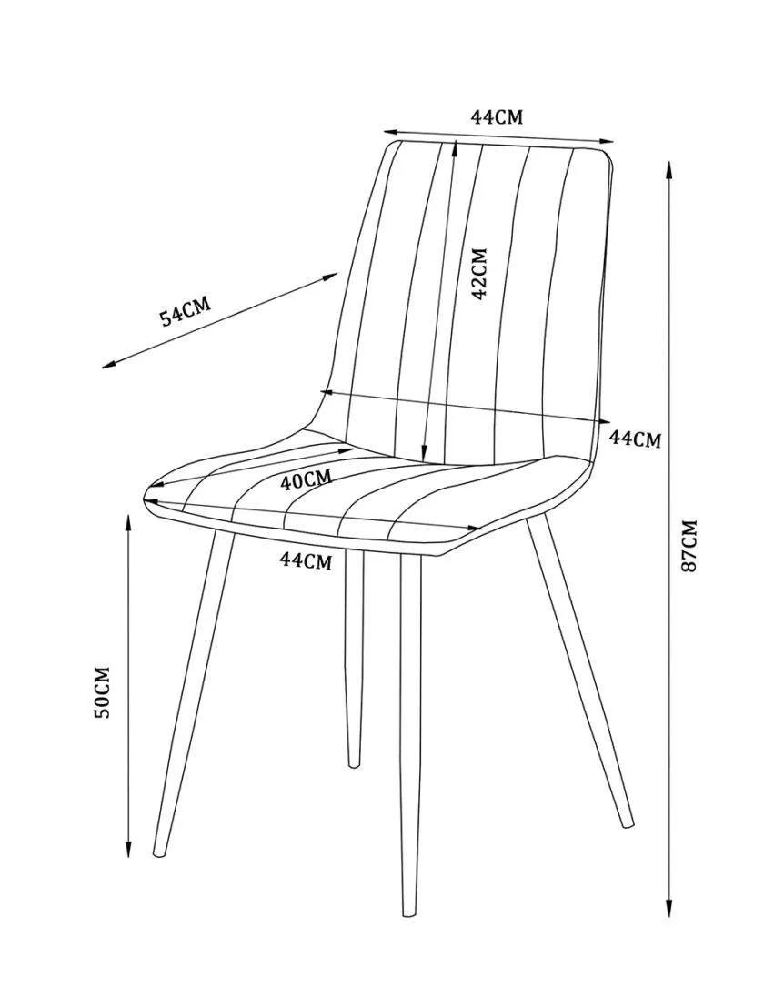 Set 2 sillas de comedor Vernazza