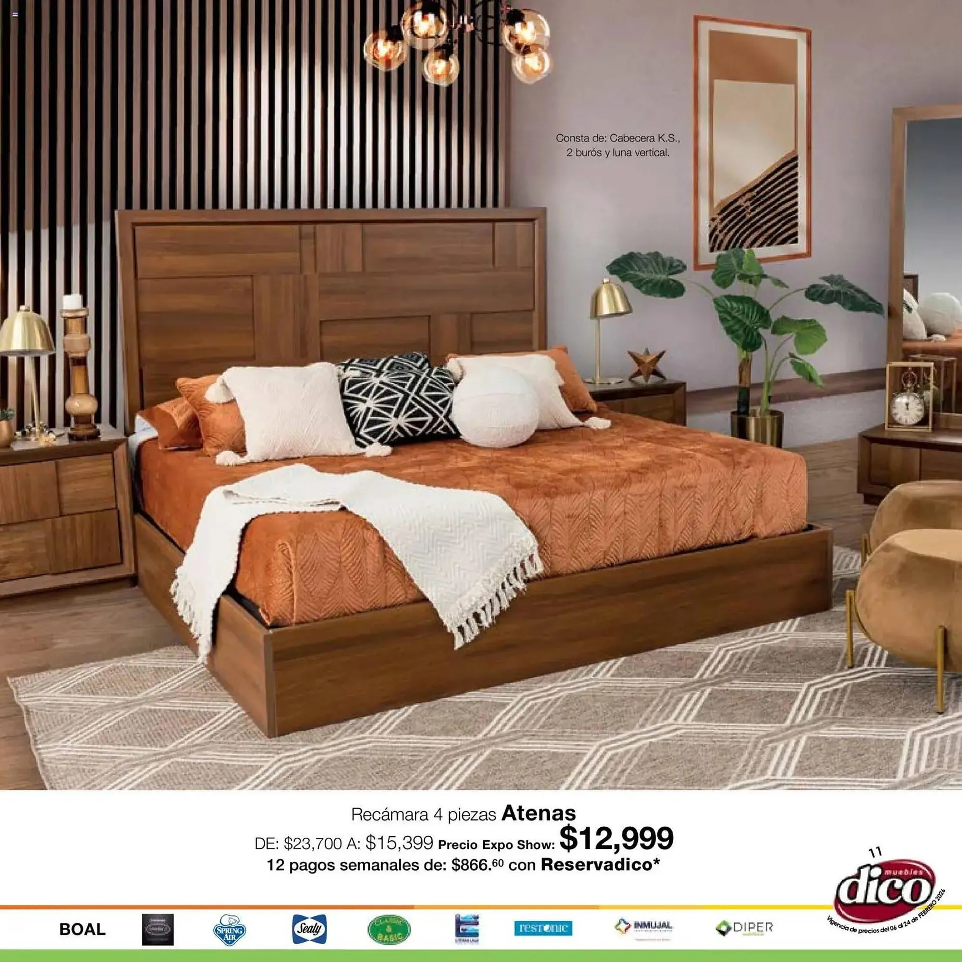 Catálogo de Catálogo Muebles Dico 6 de febrero al 25 de febrero 2026 - Pagina 11