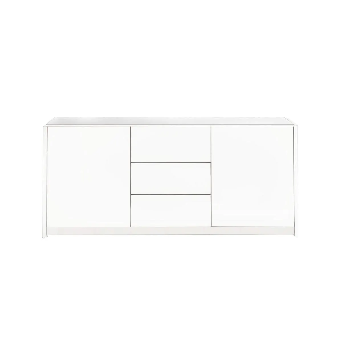 Buffet Gloria blanco 2 puertas 3 cajones