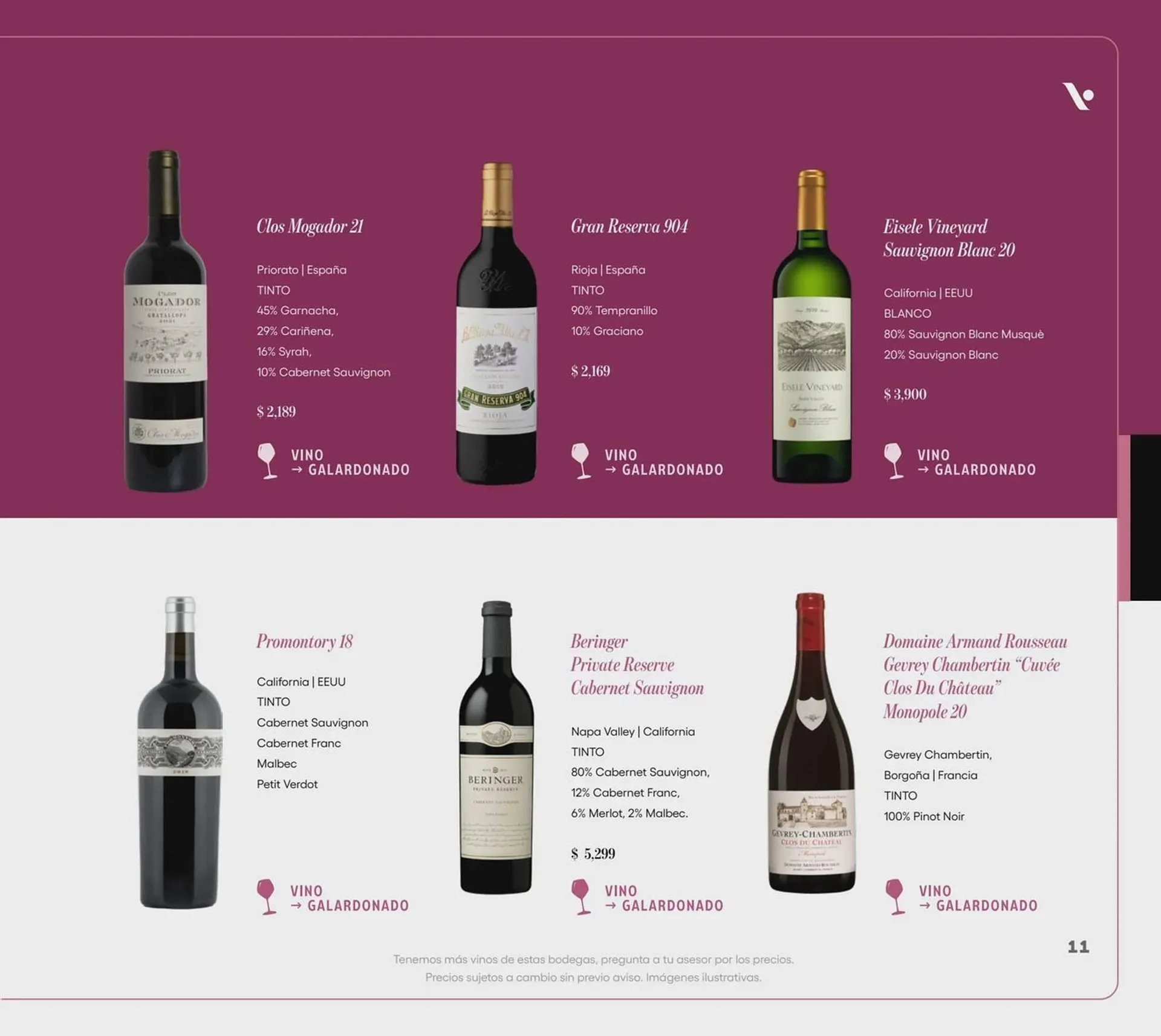 Catálogo de Catálogo Vinoteca 5 de noviembre al 31 de diciembre 2025 - Pagina 11