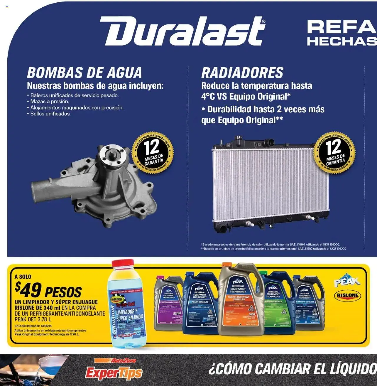 Catálogo de AutoZone catálogo 23 de marzo al 26 de abril 2025 - Pagina 14