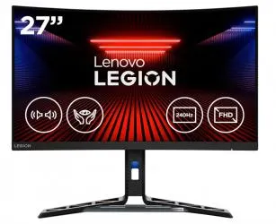 Monitor Gamer Curvo Lenovo LEGION LED 27", 1920x1080 Full HD, G-Sync/FreeSync, 240Hz, HDMI/DisplayPort, Bocinas Integradas, Negro