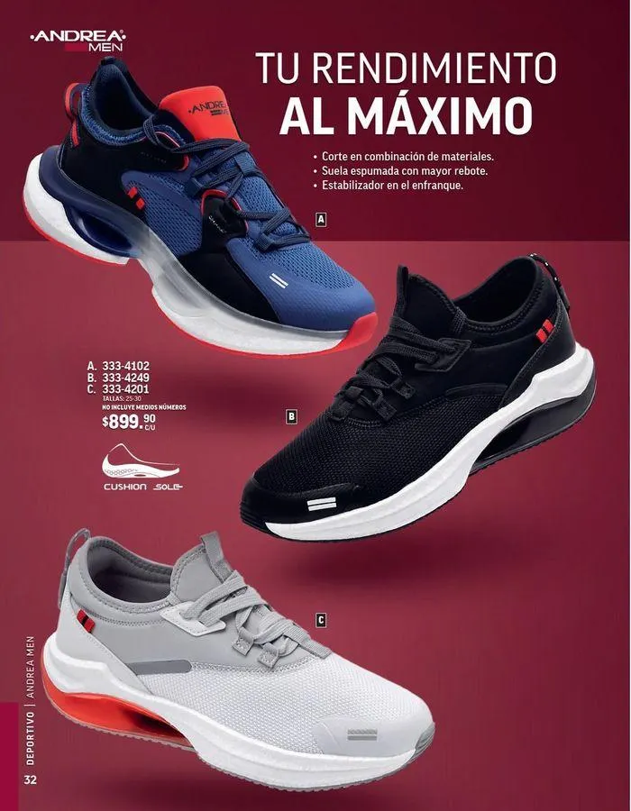 Catálogo de ANDREA - CALZADO CABALLERO 26 de agosto al 25 de enero 2025 - Pagina 121