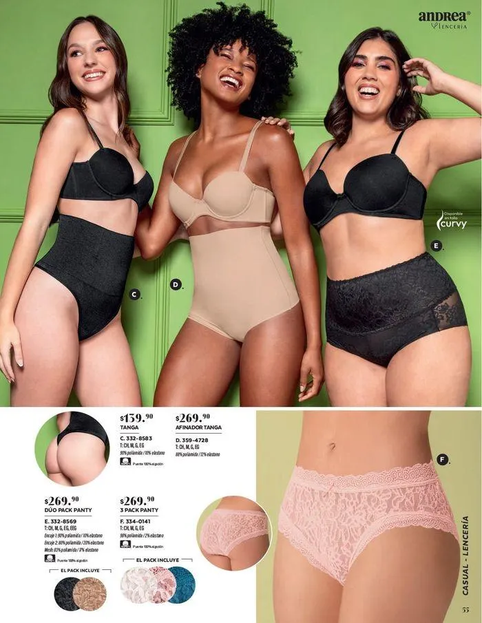 Catálogo de ANDREA - LENCERIA & VESTIR INTERIOR 26 de agosto al 25 de enero 2025 - Pagina 74