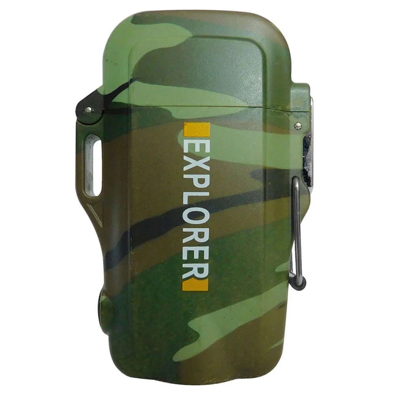 Encendedor electrónico USB con linterna a prueba de agua