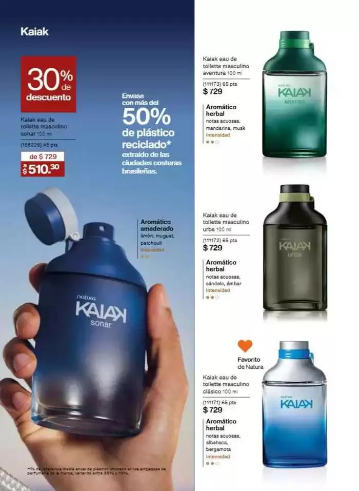 Catálogo de Revista Natura Ciclo 7 2025 1 de julio al 31 de julio 2025 - Pagina 36