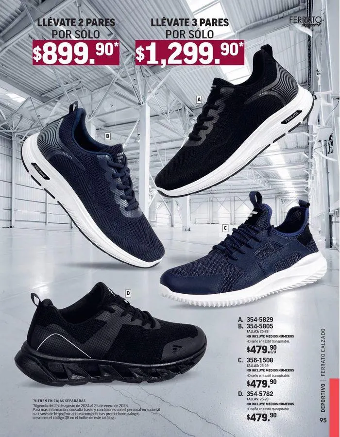 Catálogo de ANDREA - CALZADO CABALLERO 26 de agosto al 25 de enero 2025 - Pagina 178