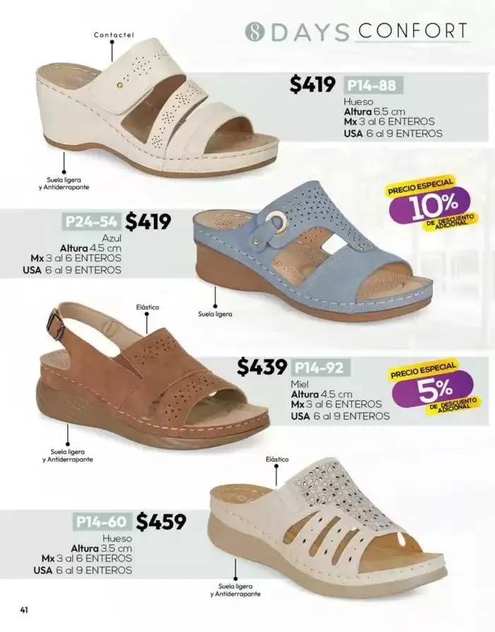 Catálogo de Catálogo Cklass Calzado Novedades de Verano 2025 México 28 de marzo al 27 de abril 2025 - Pagina 42