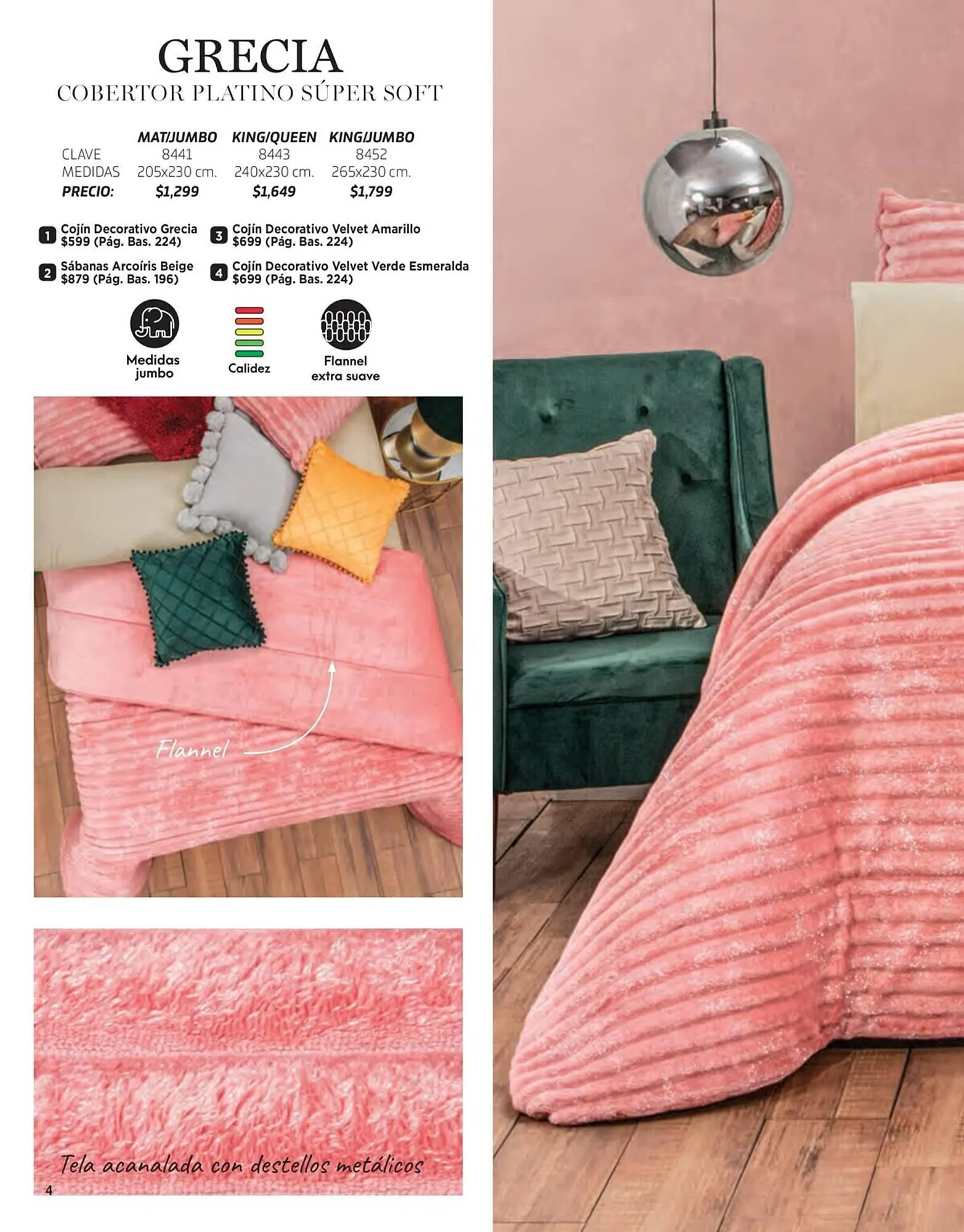 Catálogo de Catálogo Íntima Hogar 7 de noviembre al 31 de diciembre 2023 - Pagina 276