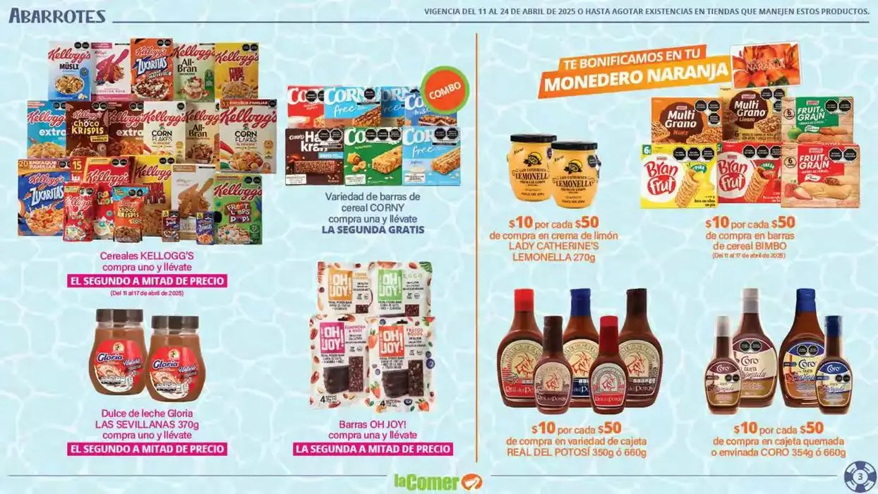 Catálogo de La Comer 11 de abril al 24 de abril 2025 - Pagina 3