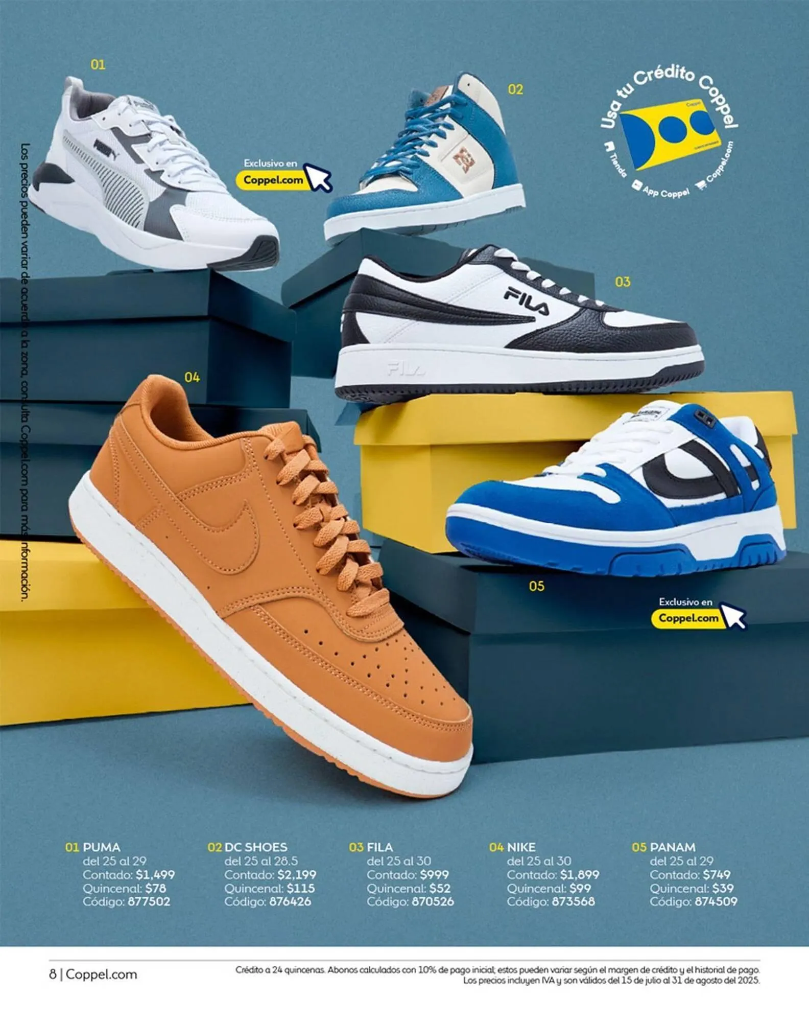 Catálogo de Catálogo Coppel 1 de julio al 31 de agosto 2025 - Pagina 8