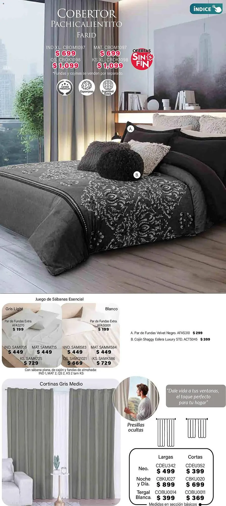 Catálogo de Catálogo Colchas Concord 1 de noviembre al 1 de febrero 2026 - Pagina 294