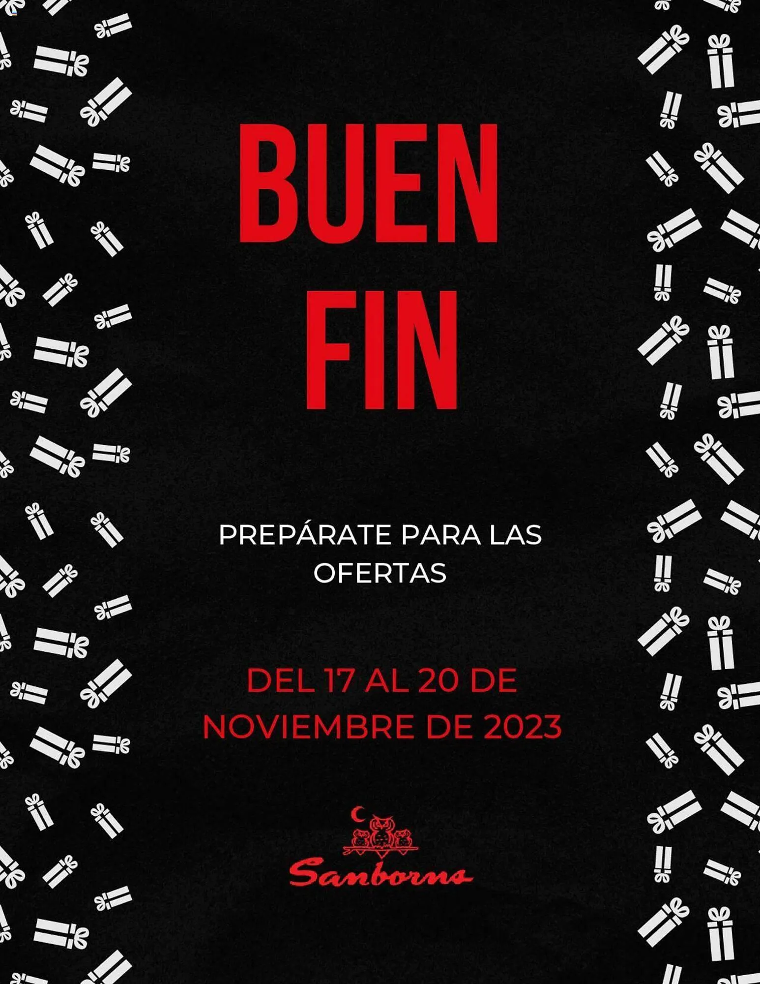 Catálogo de Catálogo Sanborns 17 de noviembre al 20 de noviembre 2023 - Pagina 1