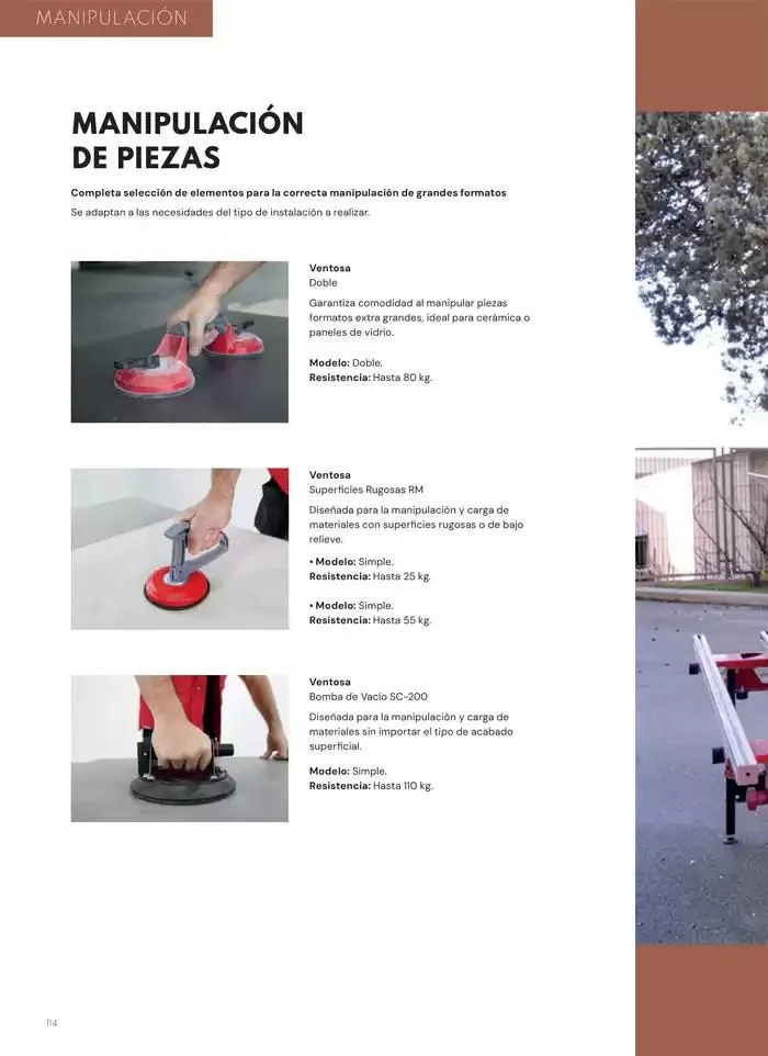 Catálogo de Materiales de instalación 14 de noviembre al 30 de junio 2025 - Pagina 114