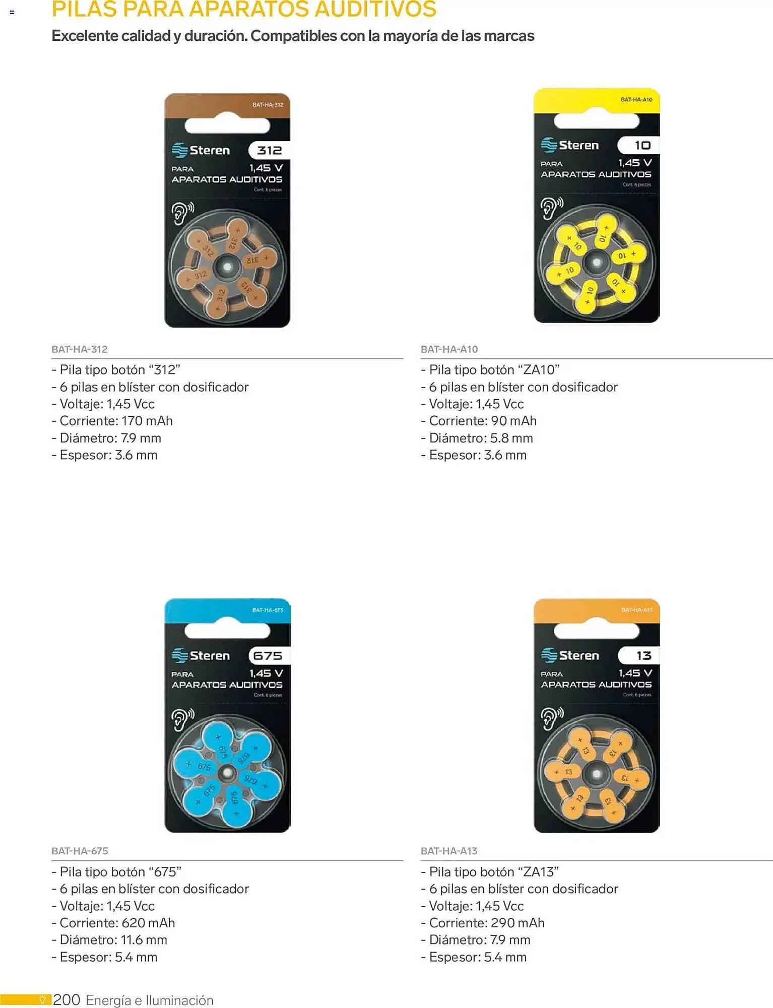 Catálogo de Catálogo Steren 1 de enero al 1 de enero 2027 - Pagina 212