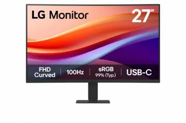 Monitor Curvo LG 27U421A-B LED 27", 1920x1080 Full HD, 100Hz, HDMI, Negro
