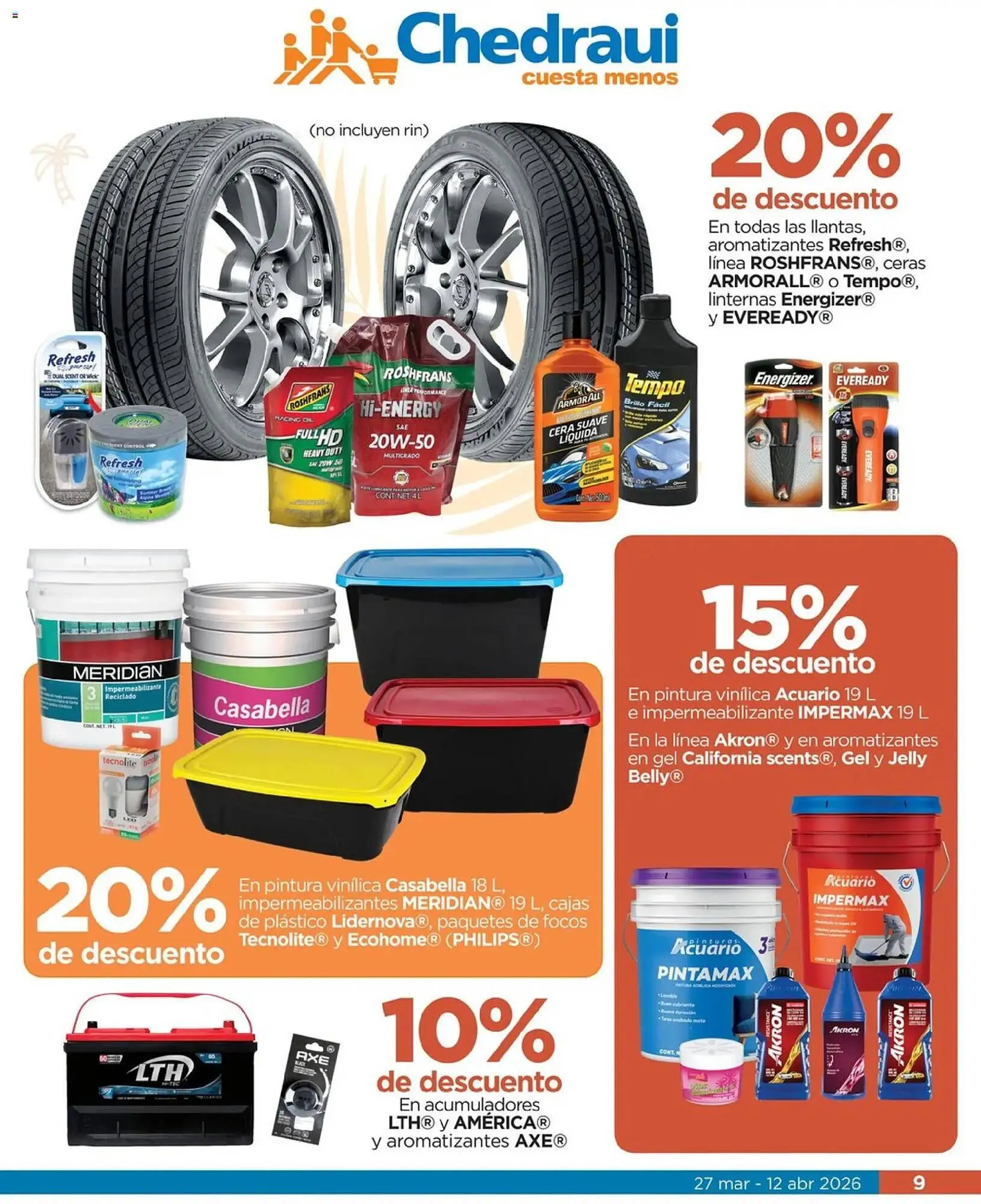 Catálogo de Folleto Chedraui 27 de marzo al 12 de abril 2026 - Pagina 9