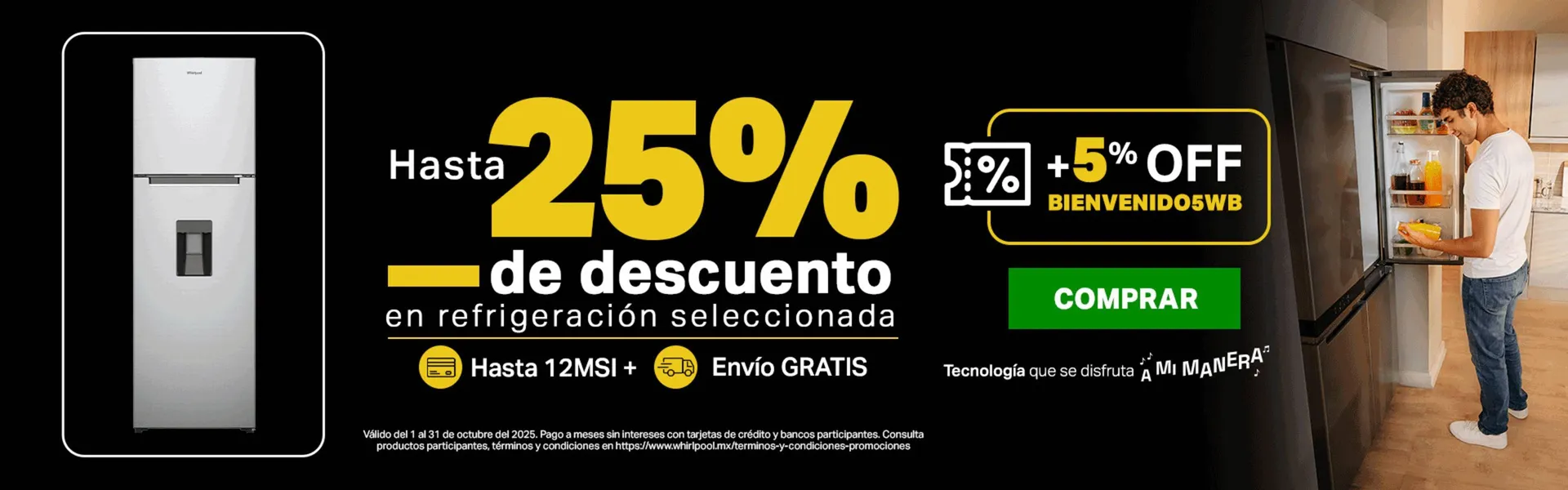 Catálogo de Catálogo Whirlpool 3 de octubre al 31 de octubre 2025 - Pagina 2