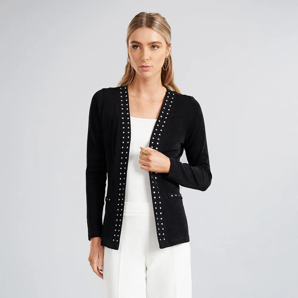 Saco Estilo Ante Estoperoles