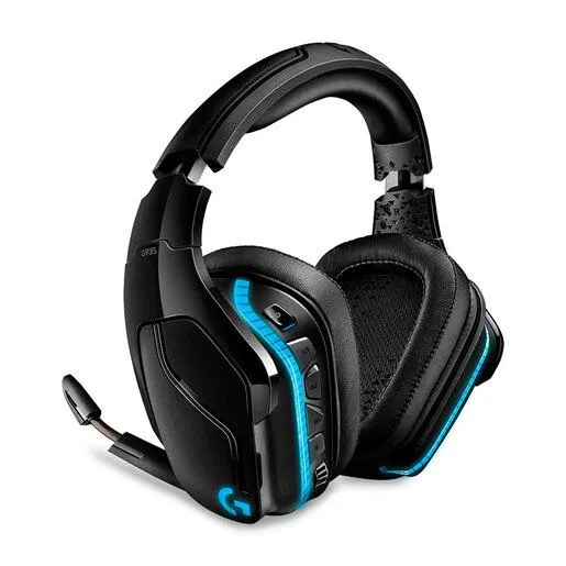 Audífonos Gamer Inalámbricos Logitech G G935 / Sonido envolvente 7.1 / RGB Lightsync / Lightspeed USB / Laptop / PC / Smartphone / Tablet / PS4 / Xbox One / MacOS / Negro