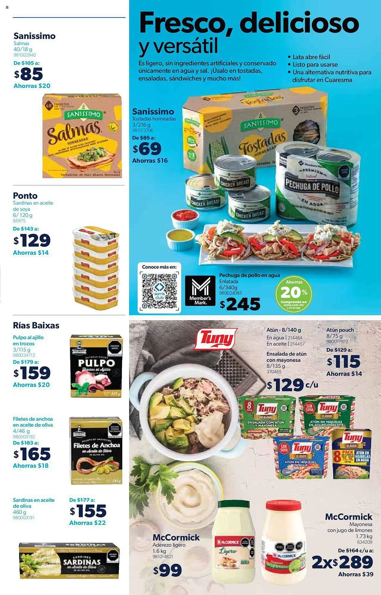 Catálogo de Catálogo Sam's Club 23 de febrero al 19 de marzo 2024 - Pagina 19