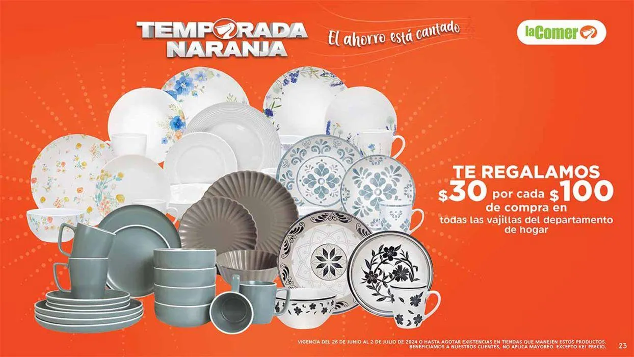 Catálogo de Temporada Naranja 26 de junio al 2 de julio 2024 - Pagina 23