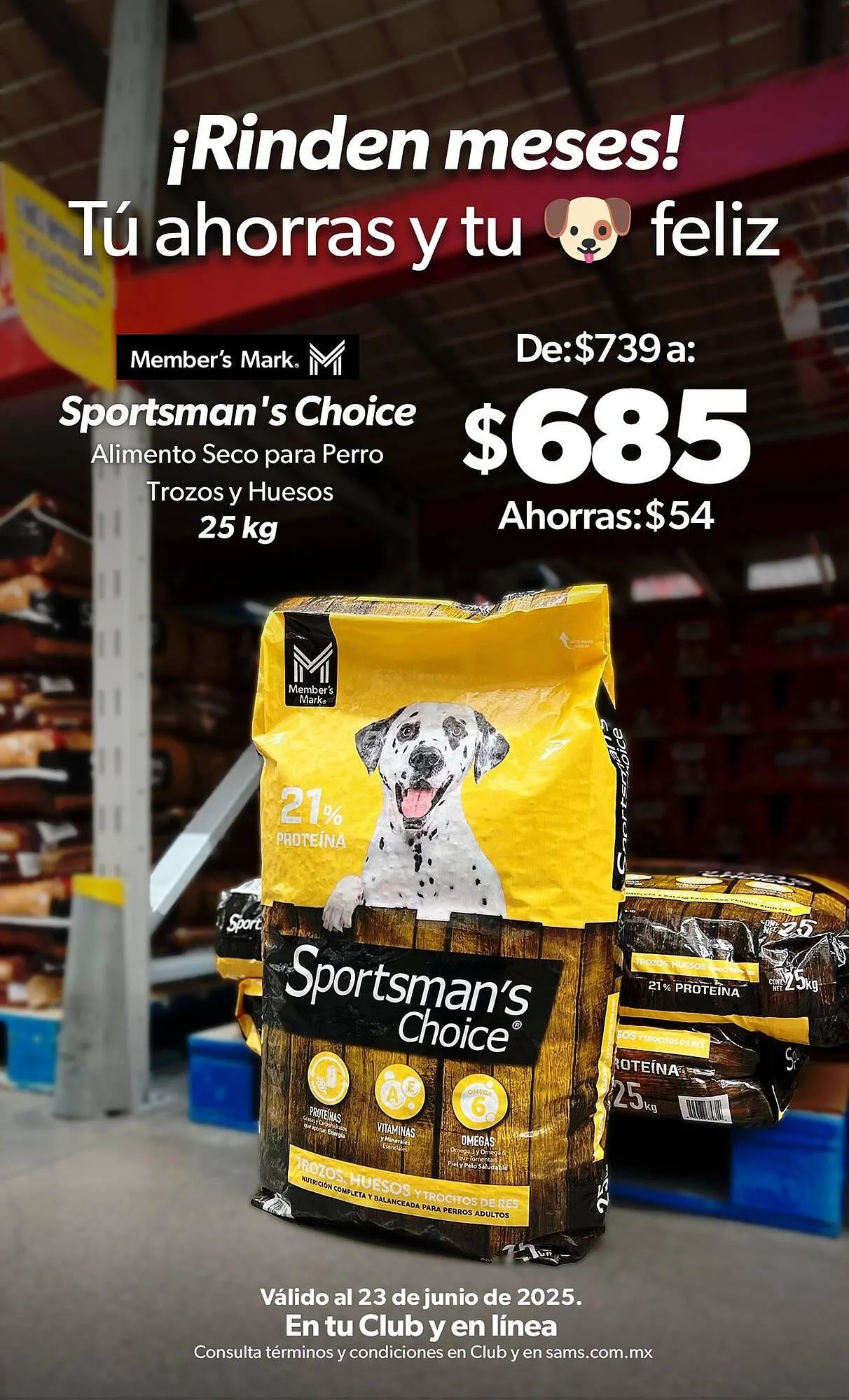 Catálogo de Catálogo Sam's Club 23 de junio al 23 de junio 2025 - Pagina 1