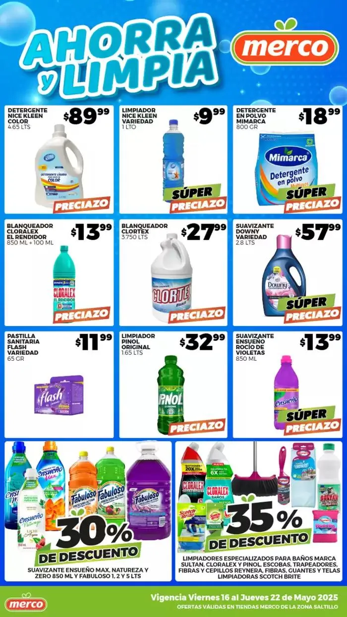 Catálogo de No te preocupes, ven a Merco 16 de mayo al 22 de mayo 2025 - Pagina 2