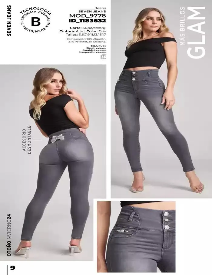 Catálogo de SEVEN JEANS | OTO-INV 1 de octubre al 31 de enero 2025 - Pagina 9